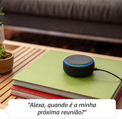 Imagem de Echo Dot 3 Geração Smart Speaker Com Assistente Preto