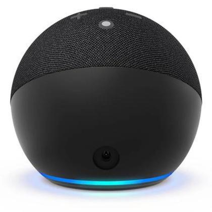 Imagem de Echo Dot 5ª Geração Alto falante Preto Alexa Com Suporte