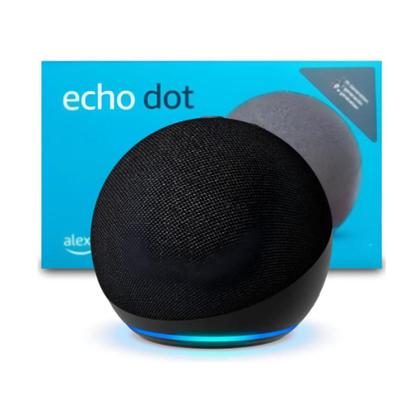 Imagem de Echo Dot 5a Geração Altofalante Preto Amazon Bivolt Preto