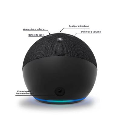 Imagem de Echo Dot 5ª Geração Amazon  Smart Speaker com Alexa, Preto