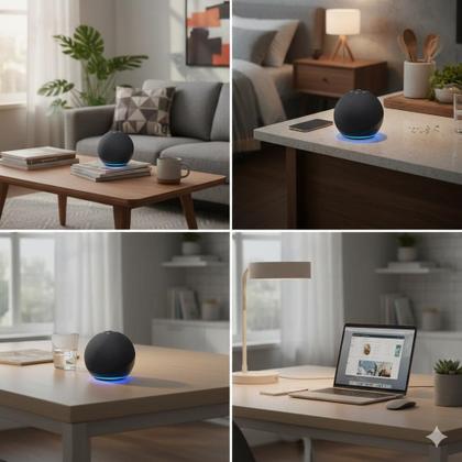 Imagem de Echo Dot 5ª Geração Amazon  Smart Speaker com Alexa, Preto