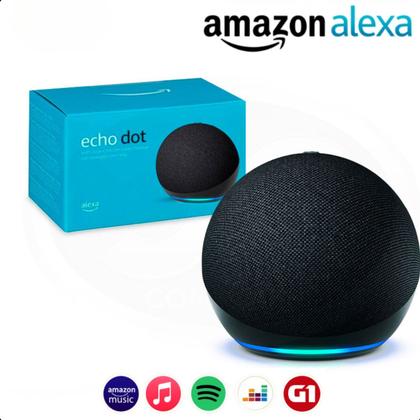 Imagem de Echo Dot 5ª Geração  Assistente Alexa para Sala, Quarto, Cozinha