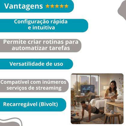 Imagem de Echo Dot 5ª Geração  Assistente Alexa para Todo o Ambiente