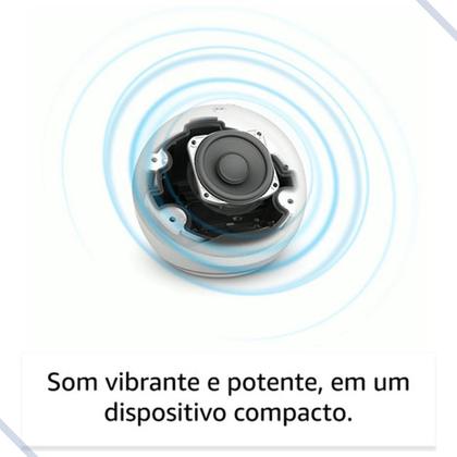 Imagem de Echo Dot 5ª Geração Assistente Virtual Alexa Preto Bivolt