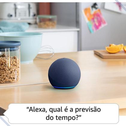 Imagem de Echo Dot 5ª Geração Assistente Virtual Alexa Preto Bivolt