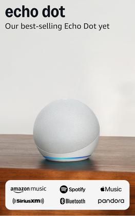 Imagem de Echo Dot 5ª geração Smart speaker com Alexa Cor Azul Claro