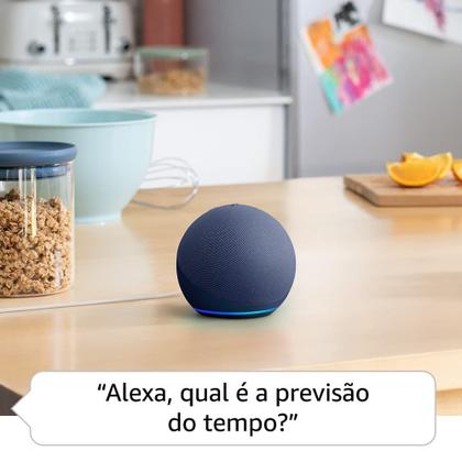 Imagem de Echo Dot 5ª geração, Smart speaker com Produto Alexa, Azul, AMAZON  AMAZON