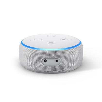 Echo Dot Amazon Smart Speaker Branca Alexa 3ª Geração em Português