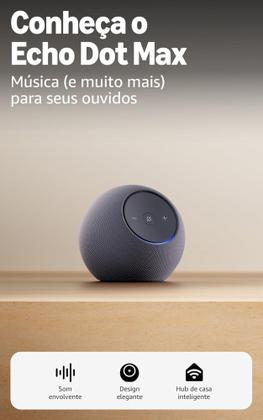 Imagem de Echo Dot Max Smart Speaker com Alexa Amazon Grafite