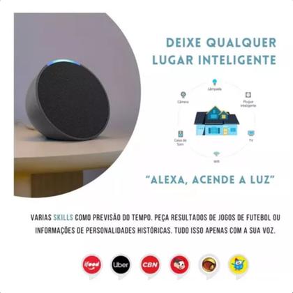 Imagem de Echo Pop Caixa De Som Inteligente Amazon Com Alexa Original