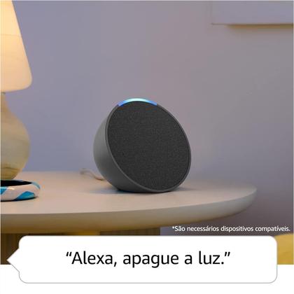 Imagem de Echo Pop Smart Speaker Alexa  Controle por Voz, Áudio Imersivo e Casa Inteligente