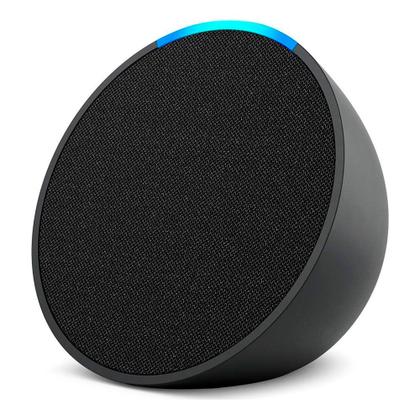 Imagem de Echo Pop Smart Speaker Com Alexa, Controle De Voz, Wi-Fi, Alto Falantes Potentes - Preto