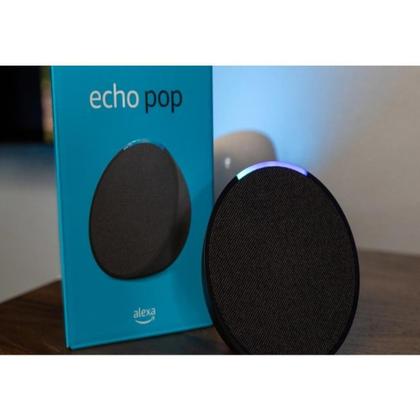 Imagem de Echo Pop Smart Speaker Original compacto com som envolvente
