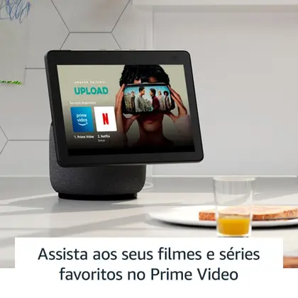 Echo Show 10 (2ª Geração) Amazon, Smart Display HD de 10, com