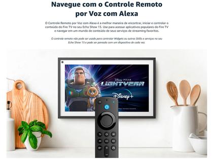 Echo Show 15 Smart Speaker 15,6” com Alexa - Smart Speaker / Caixa