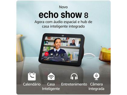Imagem de Echo Show 8 3 Geração 8 com Alexa