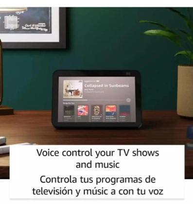 Imagem de Echo Show 8 3ª Geração Alexa Tela de 8'' Preta - Amazon Alexa