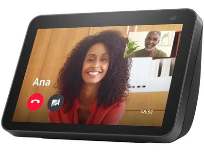 Imagem de Echo Show 8 de 3 Ger Geração Smart Speaker 8pol com Alexa Preta Amazon