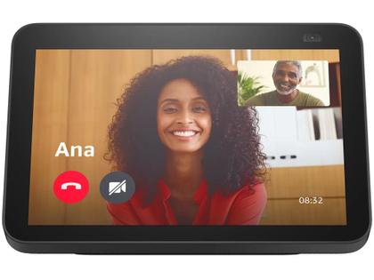 Imagem de Echo Show 8 preta 3ª Geração Smart Speaker 8” com Alexa - Preta
