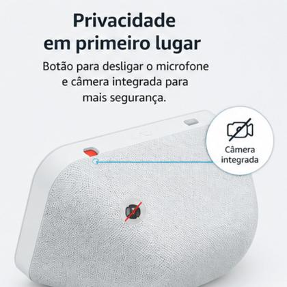 Imagem de Echo Show Assistente Virtual Com Tela Touch E Comando De Voz