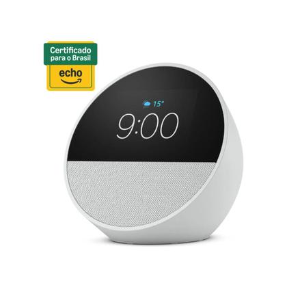 Imagem de Echo Spot 2024 Com Alexa Despertador Inteligente Branco