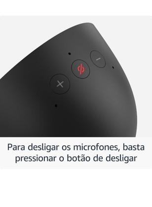 Imagem de Echo Spot (2024) com Alexa: Despertador inteligente com som vibrante e Alexa Cor Preta - Amazon