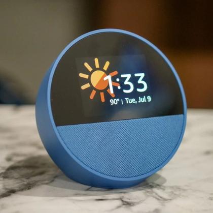 Imagem de Echo Spot 2024 Smart Speaker Caixa de Som Tela De 2,83 - Com Alexa