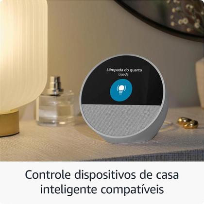 Imagem de Echo Spot c/ Alexa Smart Clock Com Relógio - Branco