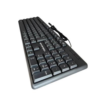 Imagem de eclado Com Fio Usb Para Computador E Notebook Ley-1584 Cor De Teclado Preto