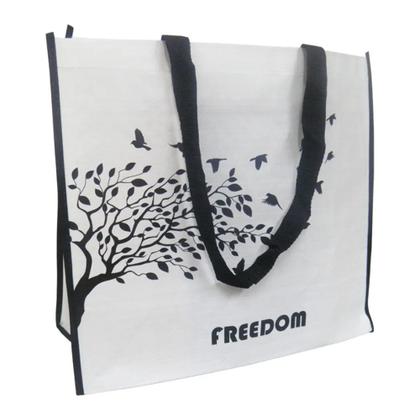 Imagem de Ecobag Bolsa Ecologica Reutilizavel Sacola de Ombro Kit 20 Und Dobravel Compras Mercado Retornavel