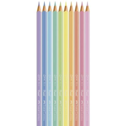 Imagem de Ecolápis De Cor Faber Castell Tons Pastel 10 Cores