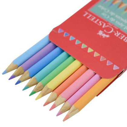 Imagem de EcoLápis de Cor Pastel - 10 Cores - Faber Castell