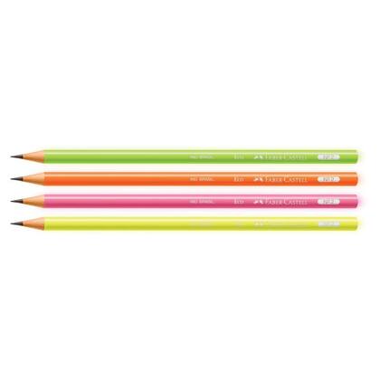 Imagem de Ecolápis Grafite Neon com 4 Unidades - Faber-Castell