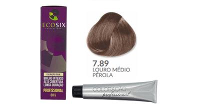 Imagem de Ecosix Coloração 7.89 Loiro Médio Pérola