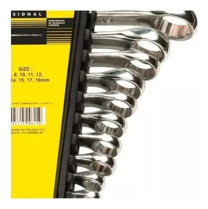 Imagem de eda chave combinada jogo 11pc 6-19 8tn eda