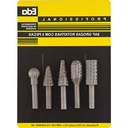 Imagem de Eda Jg Lima Grosa Rotativa P/Madeira C/5Pc