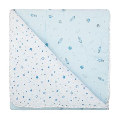 Imagem de Edredom Bebê 100% Algodão Estampado Dupla Face