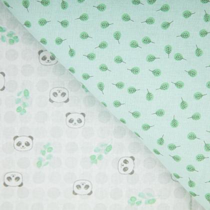 Imagem de Edredom Bebê 100% Algodão Estampado Dupla Face