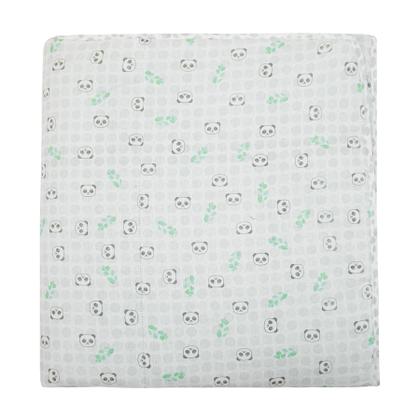 Imagem de Edredom Bebê 100% Algodão Estampado Dupla Face