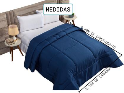 Imagem de Edredom Casal Micropercal Toque Macio Qualidade Premium