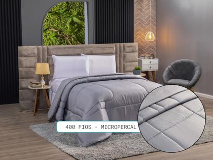 Imagem de Edredom Casal Micropercal Toque Macio Qualidade Premium