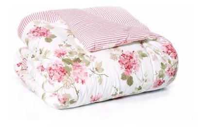 Imagem de Edredom Casal Padrão Dupla Face Avulso Microfibra Estampado