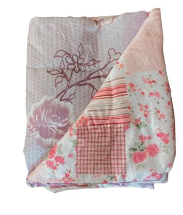 Imagem de Edredom Casal Padrão Dupla Face Estampado Manta Siliconada - Cecicasa