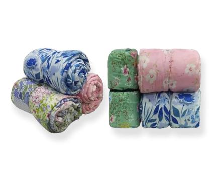 Imagem de Edredom Casal Padrão Dupla Face Microfibra Estampado Avulso