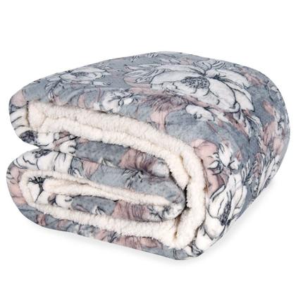 Imagem de Edredom Casal Plush Sherpa Carneirinho Hedrons