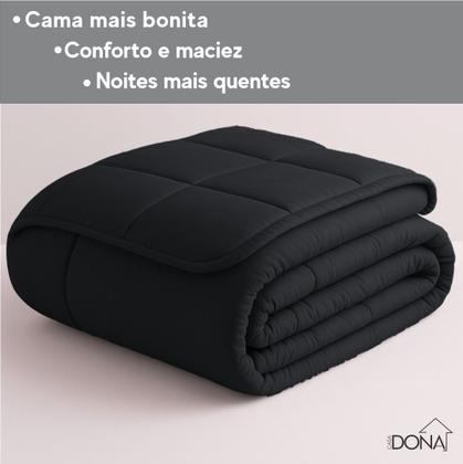 Imagem de Edredom Casal Queen 5 Peças Dupla Face com Fronhas e Porta Travesseiros  Conforto e Elegância