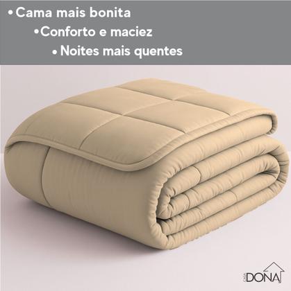 Imagem de Edredom Casal Queen 5 Peças Dupla Face com Fronhas e Porta Travesseiros  Conforto e Elegância