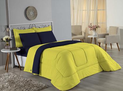 Imagem de Edredom Casal Queen Size Malha 100% Algodão