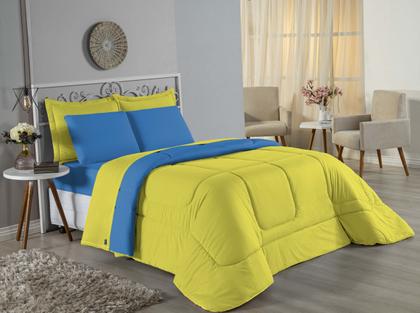 Imagem de Edredom Casal Queen Size Malha 100% Algodão