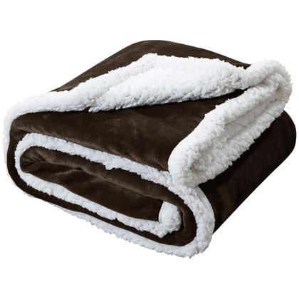 Imagem de Edredom Coberdrom Casal Queen Aveludado Flannel Sherpa Dupla Face Macio Avulso